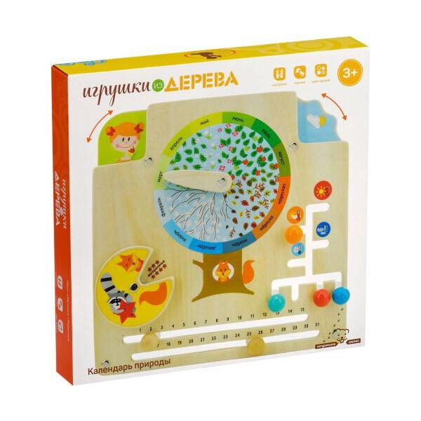 

Бизиборд Календарь природы MiC (Д441) (116292)