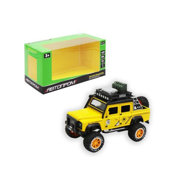 

Машина Land Rover Defender жёлтая MiC (7681) (150542)