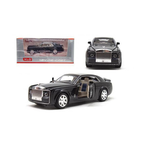

Машинка металлическая Rolls-Royce Sweptail черная XLG (М929Е-1) (122090)