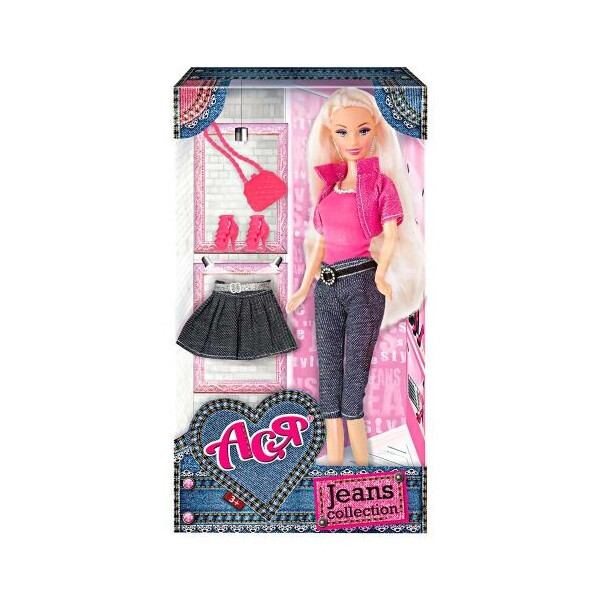 

Кукла Ася с аксессуарами Jeans Collection блондинка MiC (35089) (129679)