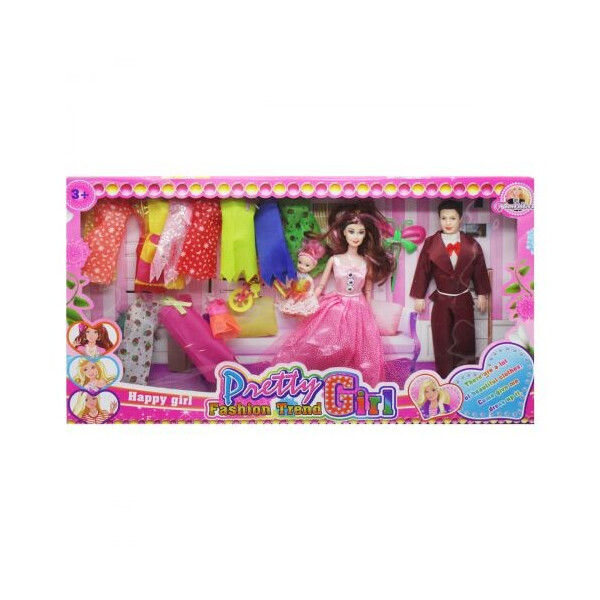 

Кукольный набор Pretty girl в розовом MiC (sv-76) (150955)