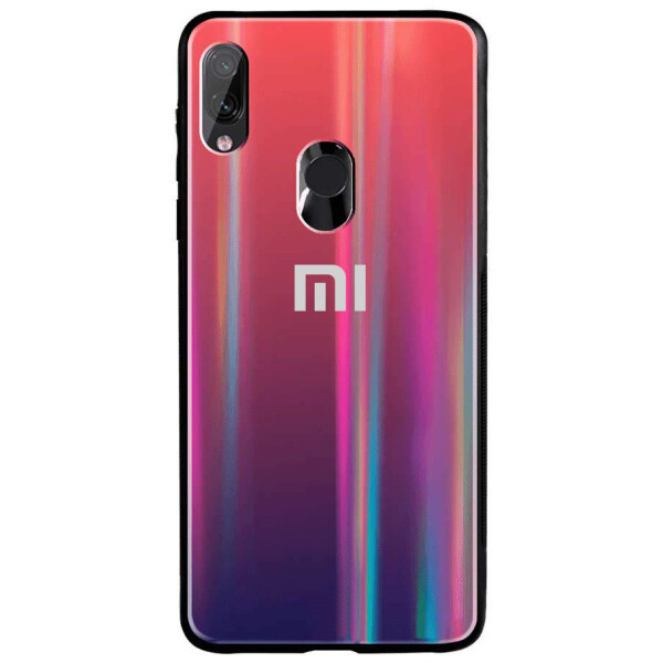 

TPU+Glass чехол Gradient Aurora с лого для Xiaomi Redmi Note 7 / Note 7 Pro / Note 7s Красный (109040)