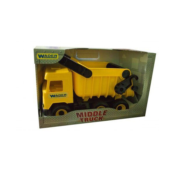 

Самосвал Middle truck желтый Wader (39490) (41047)