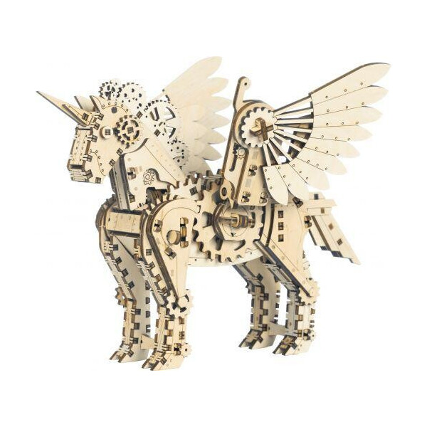 

Деревянный конструктор Mechanical Unicorn 140 эл Mr.Playwood (10604) (146794)