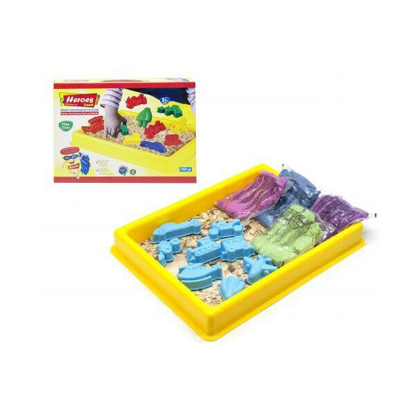 

Набор для лепки Heroes с песочницей Play-Toy (E KUM-006) (143927)
