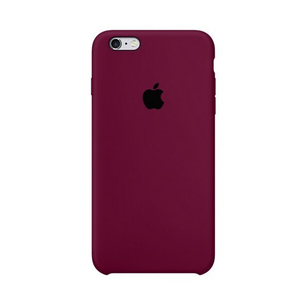 

Чехол-накладка Silicone Case для iPhone 6/6s Марсала (049)