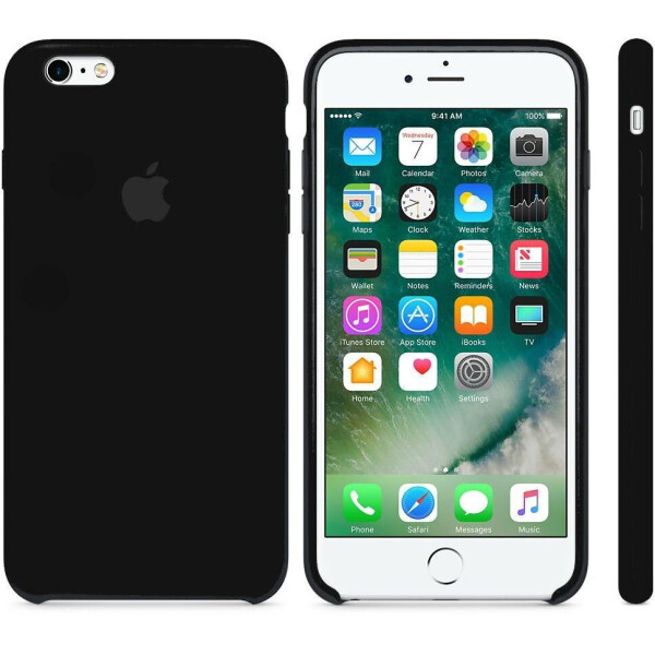 

Чехол-накладка Silicone Case для iPhone 6/6s Черный (018)