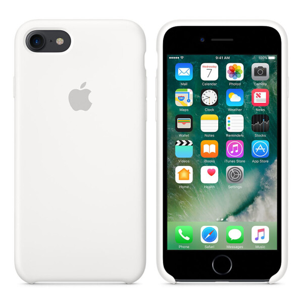 

Чехол-накладка Silicone Case для iPhone 7/8 Белый (009)