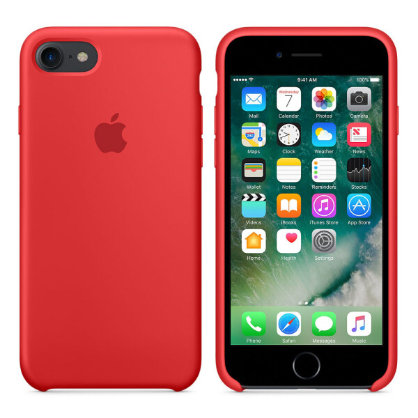 

Чехол-накладка Silicone Case для iPhone 7/8 Красный (0014)