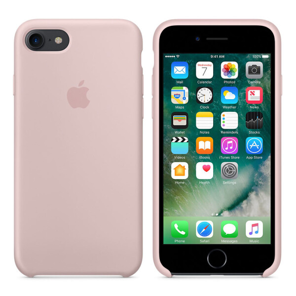 

Чехол-накладка Silicone Case для iPhone 7/8 Розовый (0019)