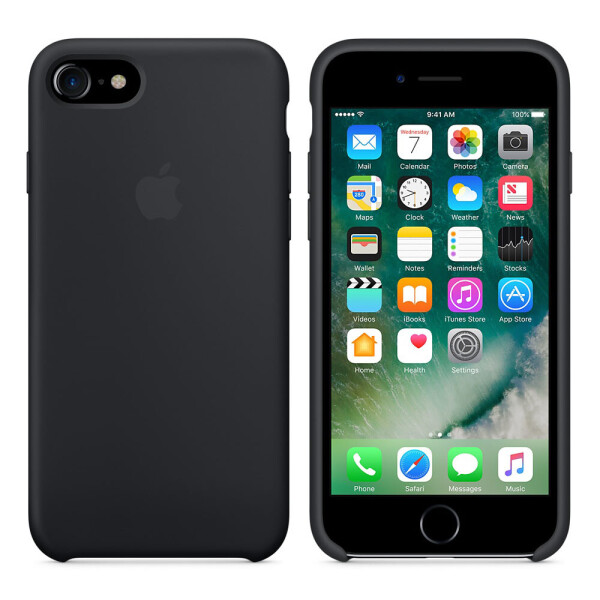 

Чехол-накладка Silicone Case для iPhone 7/8 Чёрный (0018)