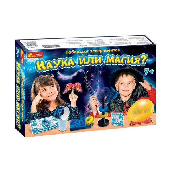 

Набор для экспериментов Наука или магия Ранок (12114066Р) (41319)