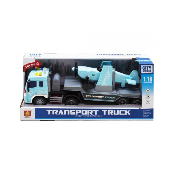 

Трейлер с самолетом City Service бирюзовый WENYI (WY571E-F) (150086)