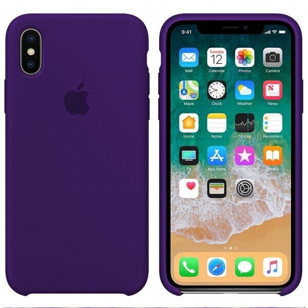 

Чехол-накладка Silicone Case для iPhone X/Xs Ultra Violet (123070)