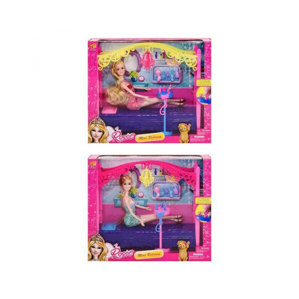 

Игровой набор Rosse кроватка кукла и аксессуары New Yaxin Toys (86121) (42245)