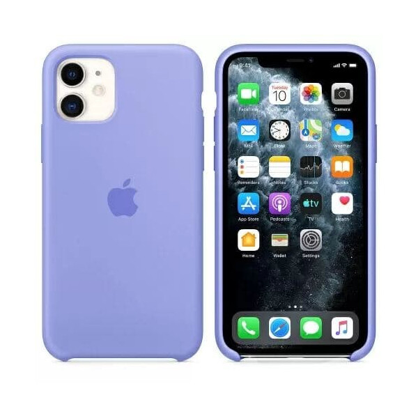 

Чехол-накладка Silicone Case для iPhone 11 Lilac (109504-42)