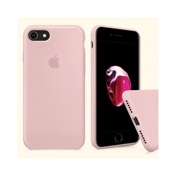 

Чехол-накладка Silicone Case Full для iPhone 7/8/ SE 2020 Pink (109520-19)