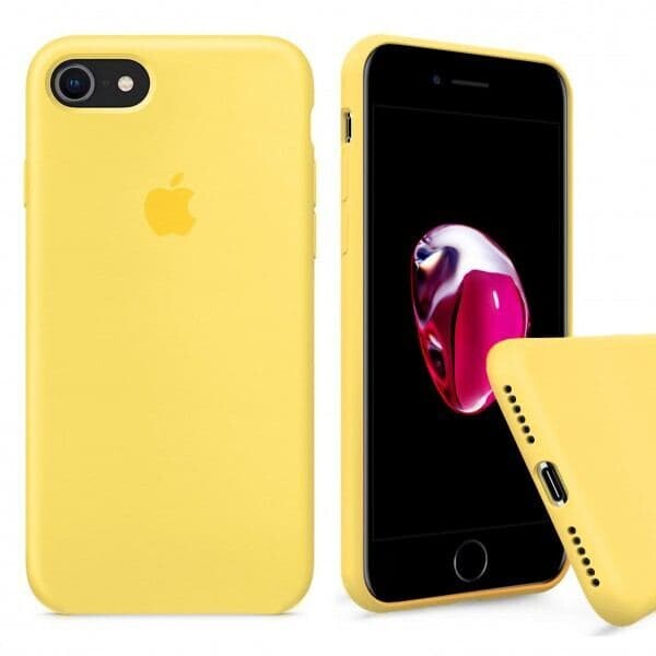

Чехол-накладка Silicone Case Full для iPhone 7/8/ SE 2020 Yellow (109523-4)