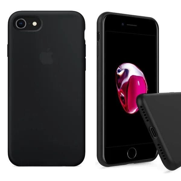 

Чехол-накладка Silicone Case Full для iPhone 7/8/ SE 2020 Black (109525-18)