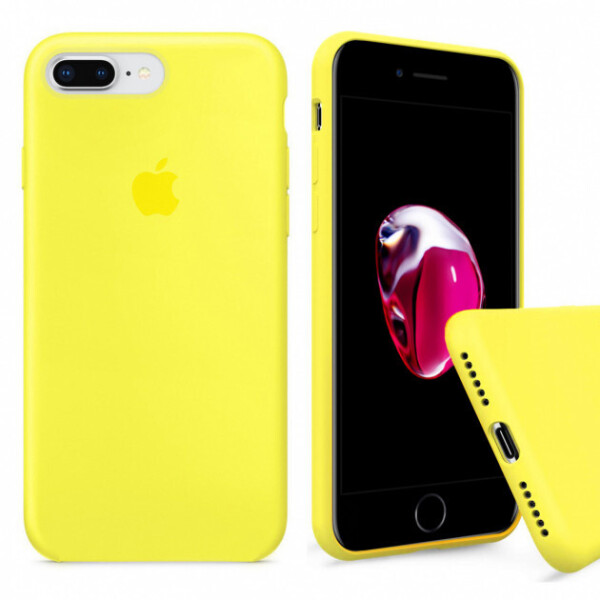 

Чехол-накладка Silicone Case Full для iPhone 7 Plus/8 Plus Yellow (109529-4)