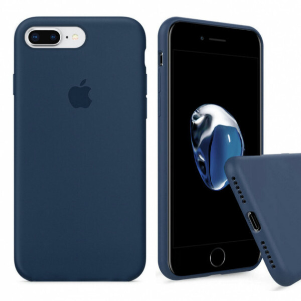

Чехол-накладка Silicone Case Full для iPhone 7 Plus/8 Plus Blue (109531-20)