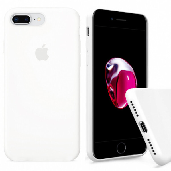 

Чехол-накладка Silicone Case Full для iPhone 7 Plus/8 Plus White (109533-9)