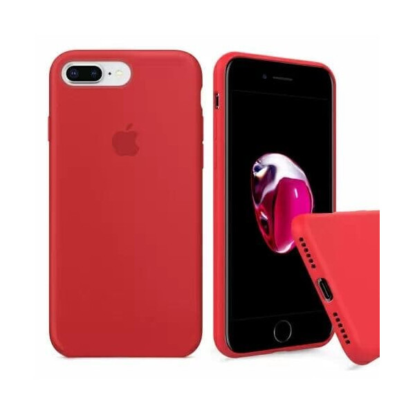 

Чехол-накладка Silicone Case Full для iPhone 7 Plus/8 Plus Red (109534-14)