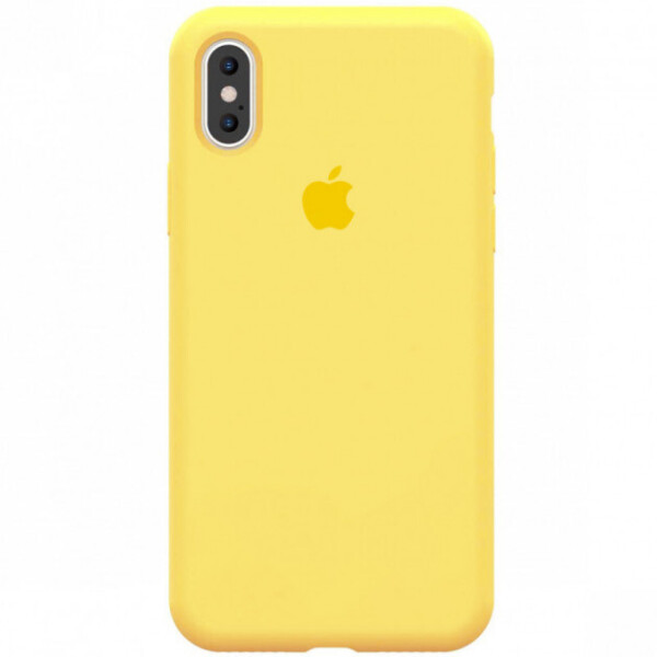 

Чехол-накладка Silicone Case Full для iPhone Xs Max Yellow (109547-4)