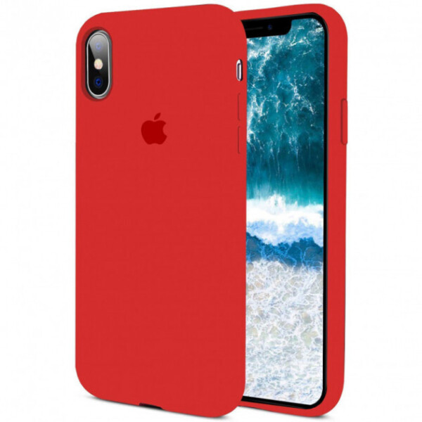 

Чехол-накладка Silicone Case Full для iPhone Xs Max Red (109549-14)