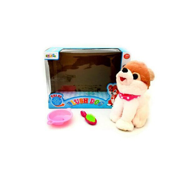 Интерактивная собака Flush Dog с аксессуарами CHUANG TOYS (CL1446-W) (58105)