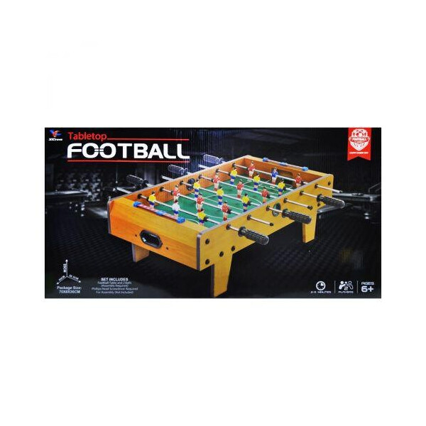 

Деревянный настольный футбол на ножках 69 х 36 5 см XC Toys (2333) (123241)