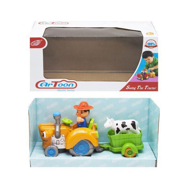 

Трактор Swing The Tractor оранжевый JIA DU TOYS (HD963) (146898)