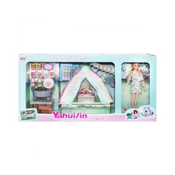 

Игровой набор с куклой и палаткой Кемпинг Zunchen (6801-10) (148375)