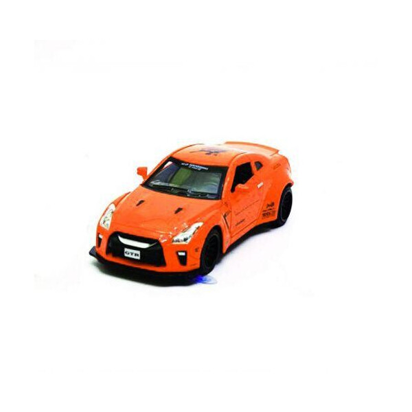 

Машинка Nissan GTR из серии Автопром оранжевая (7862) (119591)