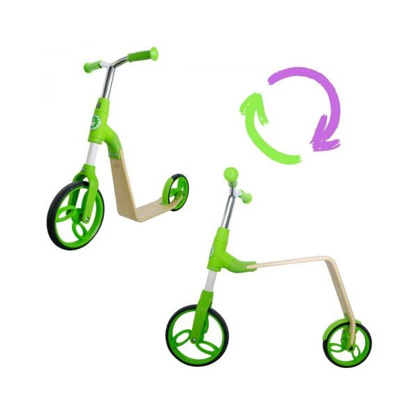 

Беговел-самокат 2 в 1 зеленый AEST (B01-Green) (138623)