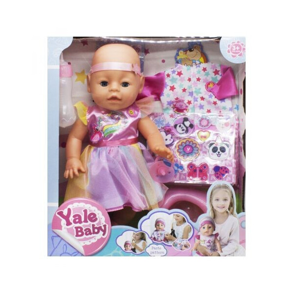 

Пупс Yale baby розовый Yale Toys (YL1722C) (154484)