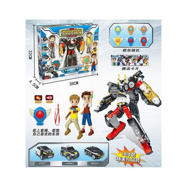 

Трансформер Tritan с героями Star Toys (Q1906) (141554)