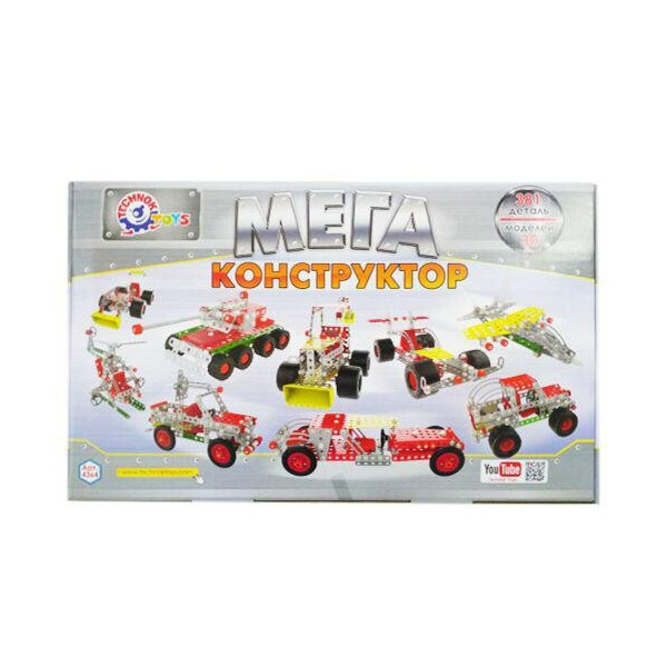 

Конструктор металлический МЕГА Технок (4364) (36085)