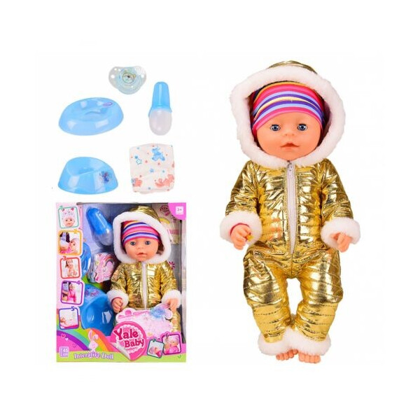 

Пупс Yale baby в курточке MiC (BL037Q) (154535)