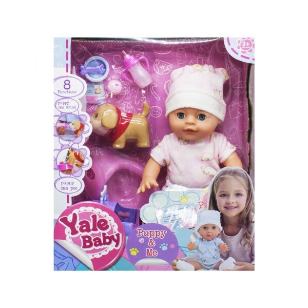 

Пупс Yale baby с питомцем вид 5 MiC (YL1820N/E/F/G) (154596)
