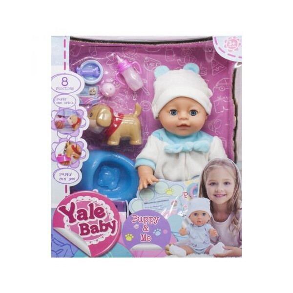 

Пупс Yale baby с питомцем вид 6 MiC (YL1820N/E/F/G) (154597)