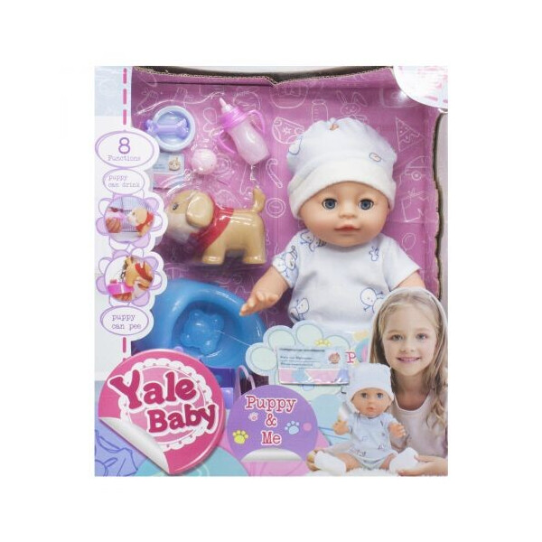 

Пупс Yale baby с питомцем вид 8 MiC (YL1820N/E/F/G) (154599)