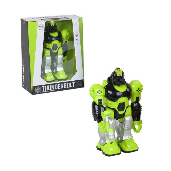

Робот ThunderBolt зеленый THREE STARS (607/609) (151346)