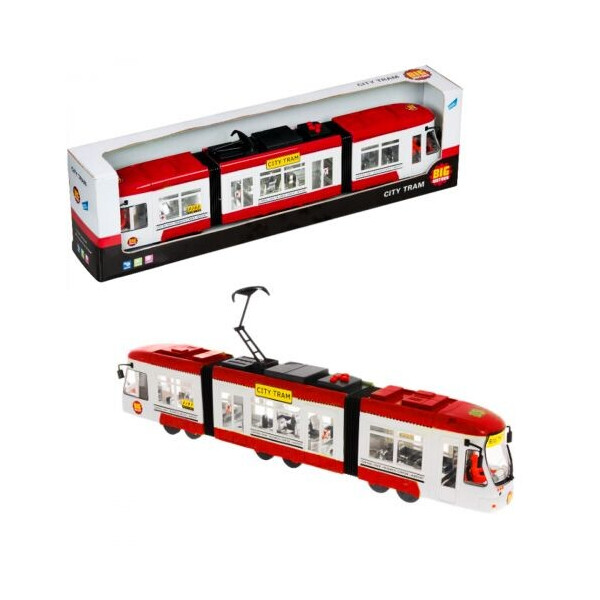 

Городской трамвай City Tram красный MiC (1258) (124838)