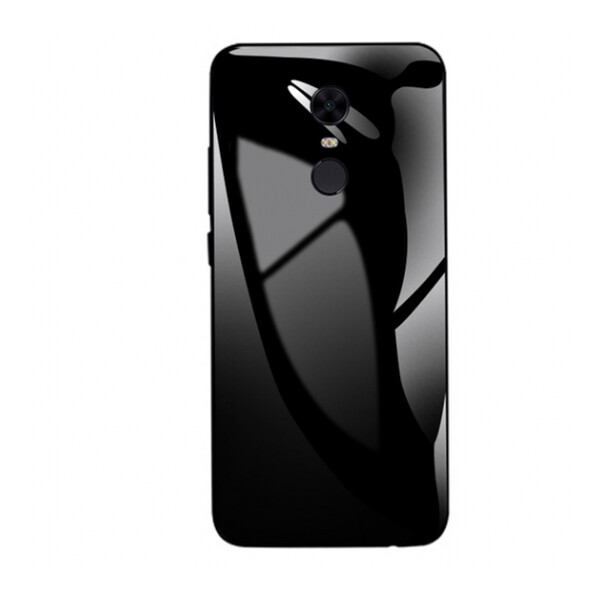 

TPU+Glass чехол Gradient series для Xiaomi Redmi 5 Plus / Redmi Note 5 (SC) Черный (93359)