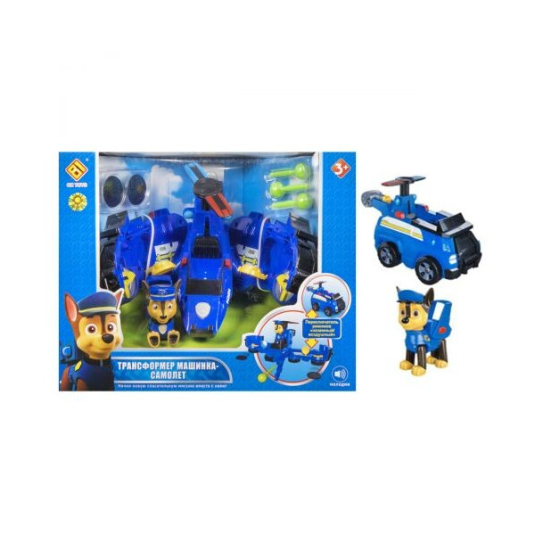 

Машина-трансформер с фигуркой Щенячий патруль Гончик CH TOYS (CH-506) (122581)