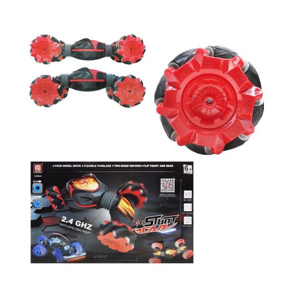 

Трюковой вездеход Stunt car красный WEISHENGDA (CV8818-82B) (138452)