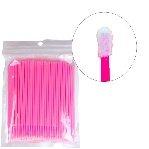 

Микробраш I-Beauty - розовый эконом, 100 шт (0075051)