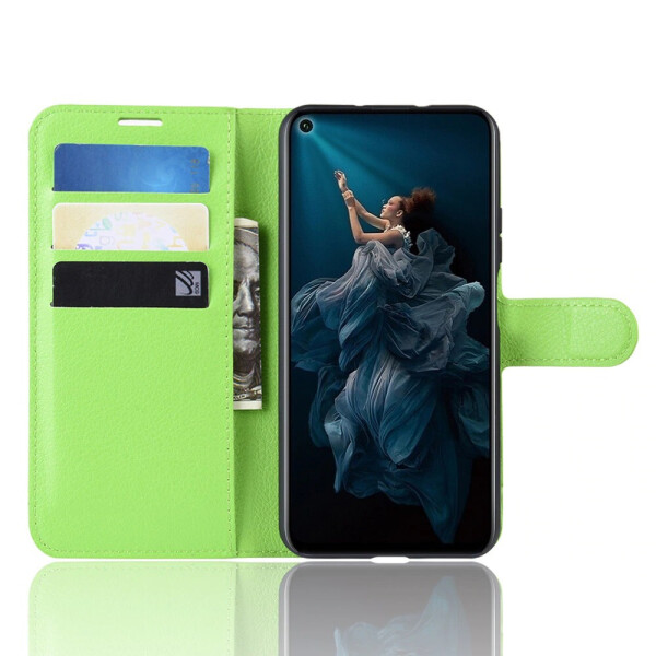 

Чехол Luxury для Huawei Nova 5T книжка зеленый