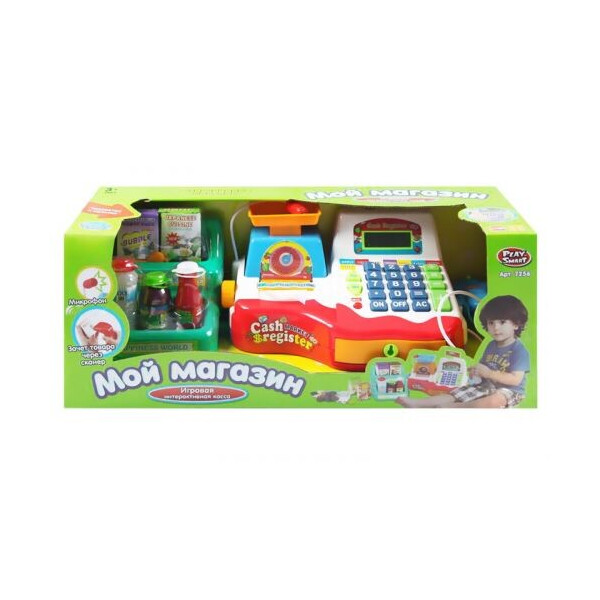 

Кассовый аппарат с микрофоном Мой магазин Play Smart (7256) (19748)